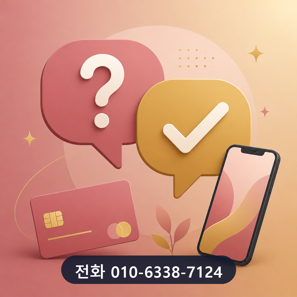 BC카드 카드깡 자주 묻는 질문 이미지